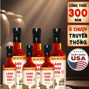 Bo 6 chai nuoc mam Tin thuc qua dac san Phan Thiet